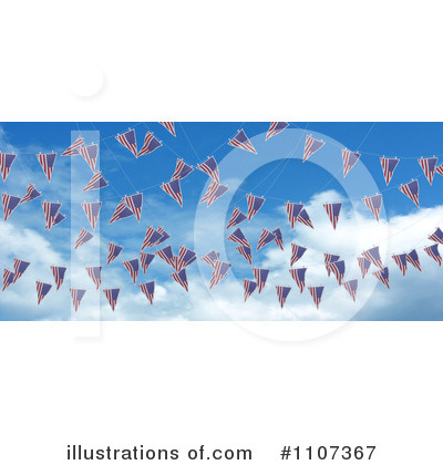 Bunting Clipart #1107367 by KJ Pargeter