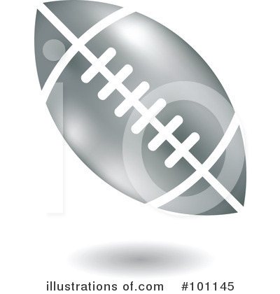 Royalty-Free (RF) American Football Clipart Illustration by cidepix - Stock Sample #101145