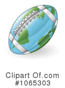 American Football Clipart #1065303 by AtStockIllustration