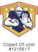 American Football Clipart #1215517 by patrimonio