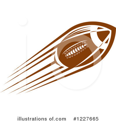 American Football Clipart #1227665 by Vector Tradition SM