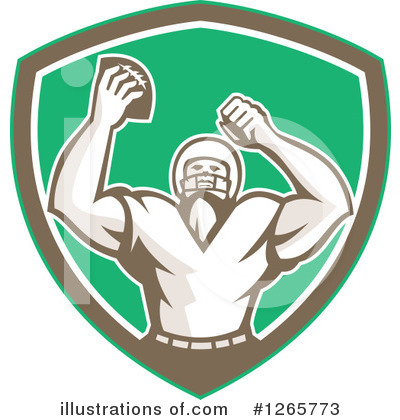 American Football Clipart #1265773 by patrimonio