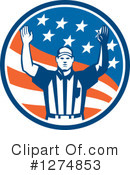 American Football Clipart #1274853 by patrimonio