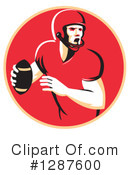 American Football Clipart #1287600 by patrimonio