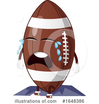 Royalty-Free (RF) American Football Clipart Illustration by Morphart Creations - Stock Sample #1648386