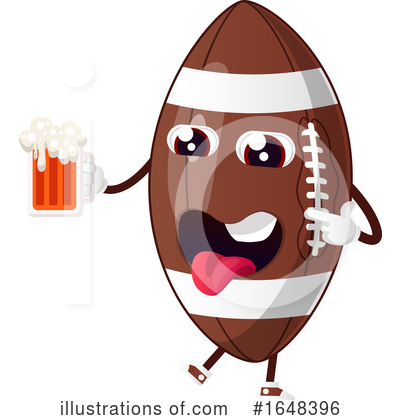 American Football Clipart #1648396 by Morphart Creations