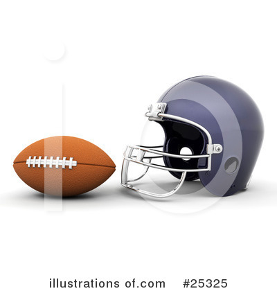 American Football Clipart #25325 by KJ Pargeter