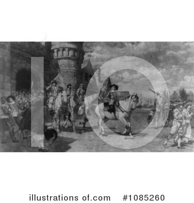 Royalty-Free (RF) American History Clipart Illustration by JVPD - Stock Sample #1085260