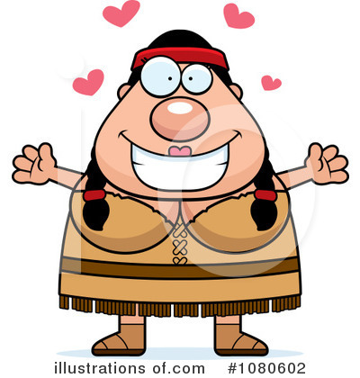 Royalty-Free (RF) American Indian Clipart Illustration by Cory Thoman - Stock Sample #1080602