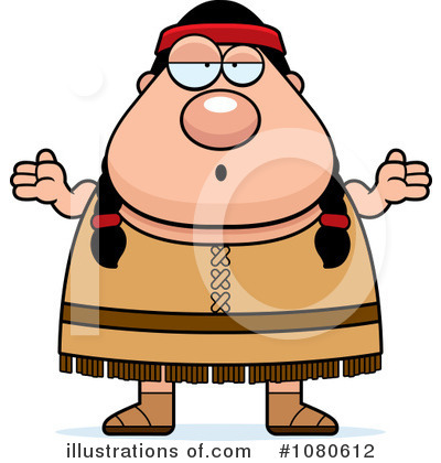 Royalty-Free (RF) American Indian Clipart Illustration by Cory Thoman - Stock Sample #1080612