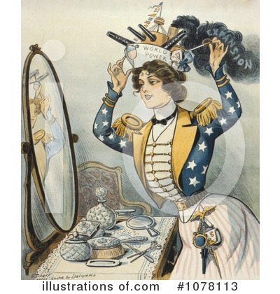 Royalty-Free (RF) Americana Clipart Illustration by JVPD - Stock Sample #1078113