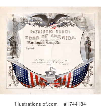 Royalty-Free (RF) Americana Clipart Illustration by JVPD - Stock Sample #1744184