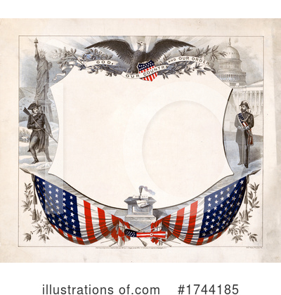 Royalty-Free (RF) Americana Clipart Illustration by JVPD - Stock Sample #1744185