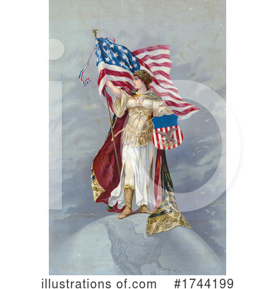 Royalty-Free (RF) Americana Clipart Illustration by JVPD - Stock Sample #1744199