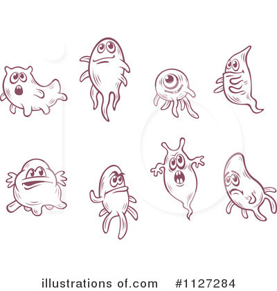 Royalty-Free (RF) Amoeba Clipart Illustration by Vector Tradition SM - Stock Sample #1127284