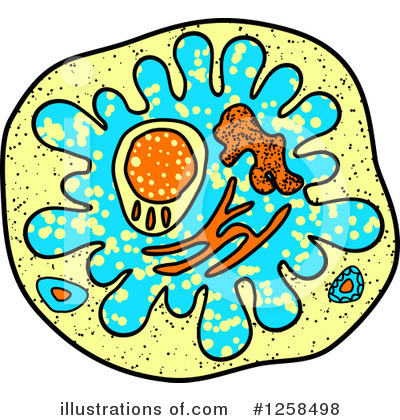 Royalty-Free (RF) Amoeba Clipart Illustration by Vector Tradition SM - Stock Sample #1258498