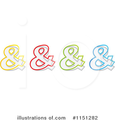 Royalty-Free (RF) Ampersand Clipart Illustration by Andrei Marincas - Stock Sample #1151282