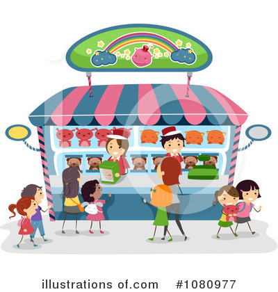 Royalty-Free (RF) Amusement Park Clipart Illustration by BNP Design Studio - Stock Sample #1080977
