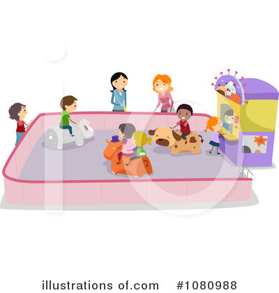 Royalty-Free (RF) Amusement Park Clipart Illustration by BNP Design Studio - Stock Sample #1080988