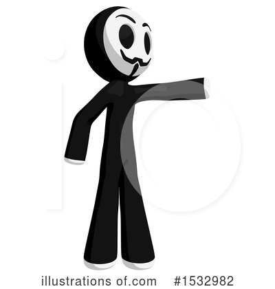 Royalty-Free (RF) Anarchist Clipart Illustration by Leo Blanchette - Stock Sample #1532982