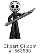 Anarchist Clipart #1563598 by Leo Blanchette