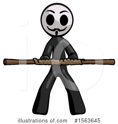 Royalty-Free (RF) Anarchist Clipart Illustration by Leo Blanchette - Stock Sample #1563645