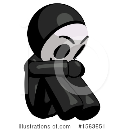 Royalty-Free (RF) Anarchist Clipart Illustration by Leo Blanchette - Stock Sample #1563651