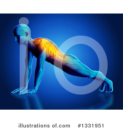 Stretching Clipart #1331951 by KJ Pargeter