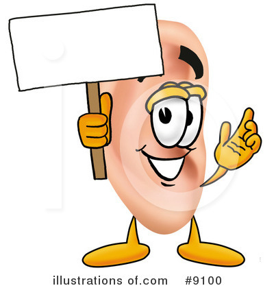 Hearing Aid Clipart #9100 by Mascot Junction