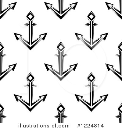 Royalty-Free (RF) Anchor Clipart Illustration by Vector Tradition SM - Stock Sample #1224814