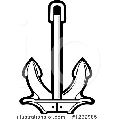 Royalty-Free (RF) Anchor Clipart Illustration by Vector Tradition SM - Stock Sample #1232985