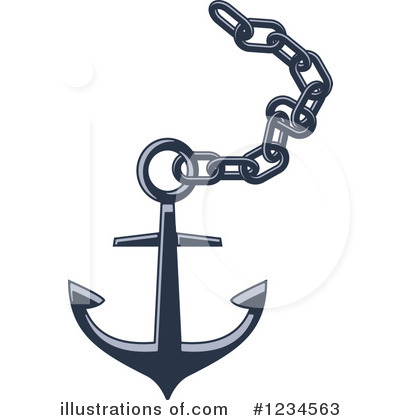 Royalty-Free (RF) Anchor Clipart Illustration by Vector Tradition SM - Stock Sample #1234563