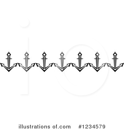 Royalty-Free (RF) Anchor Clipart Illustration by Vector Tradition SM - Stock Sample #1234579