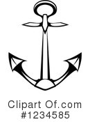 Anchor Clipart #1234585 by Vector Tradition SM