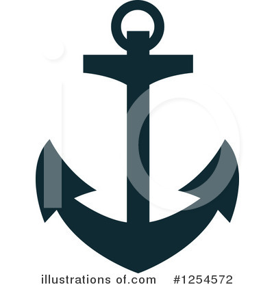 Royalty-Free (RF) Anchor Clipart Illustration by Vector Tradition SM - Stock Sample #1254572
