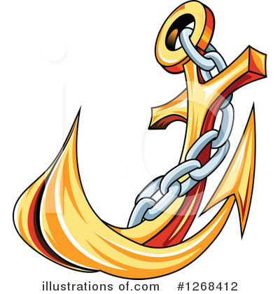 Royalty-Free (RF) Anchor Clipart Illustration by Vector Tradition SM - Stock Sample #1268412