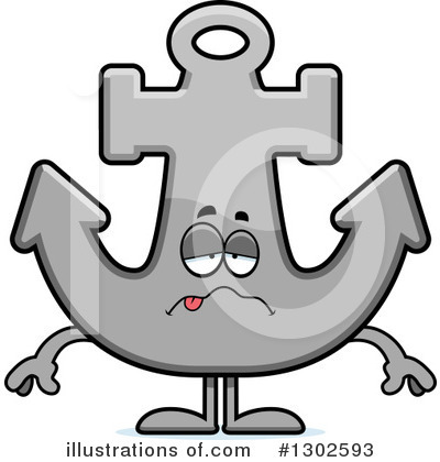 Royalty-Free (RF) Anchor Clipart Illustration by Cory Thoman - Stock Sample #1302593