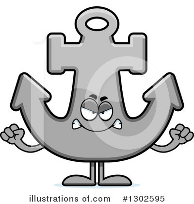 Royalty-Free (RF) Anchor Clipart Illustration by Cory Thoman - Stock Sample #1302595