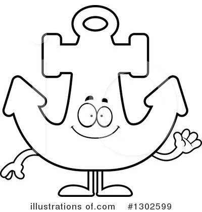 Royalty-Free (RF) Anchor Clipart Illustration by Cory Thoman - Stock Sample #1302599