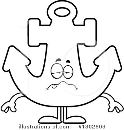 Royalty-Free (RF) Anchor Clipart Illustration by Cory Thoman - Stock Sample #1302603