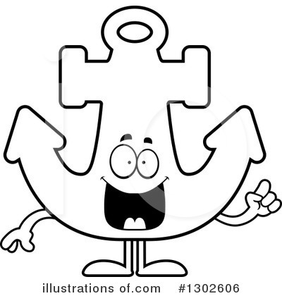 Royalty-Free (RF) Anchor Clipart Illustration by Cory Thoman - Stock Sample #1302606