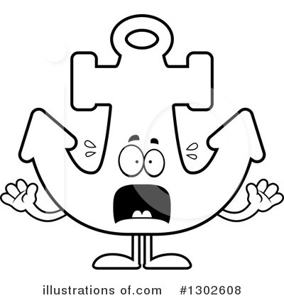 Royalty-Free (RF) Anchor Clipart Illustration by Cory Thoman - Stock Sample #1302608