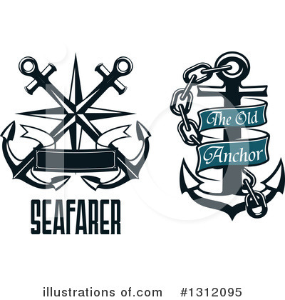 Royalty-Free (RF) Anchor Clipart Illustration by Vector Tradition SM - Stock Sample #1312095