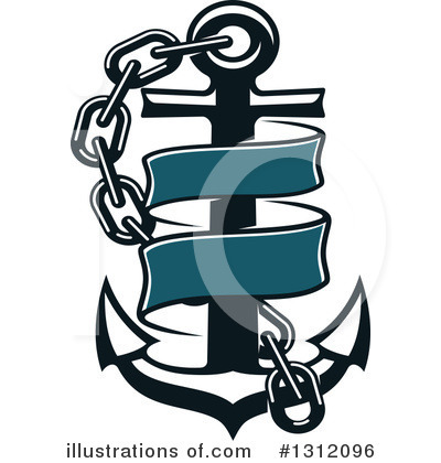 Royalty-Free (RF) Anchor Clipart Illustration by Vector Tradition SM - Stock Sample #1312096