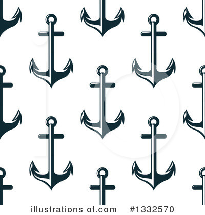 Royalty-Free (RF) Anchor Clipart Illustration by Vector Tradition SM - Stock Sample #1332570