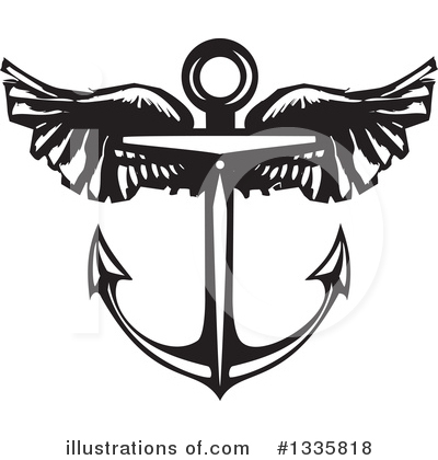 Anchor Clipart #1335818 by xunantunich