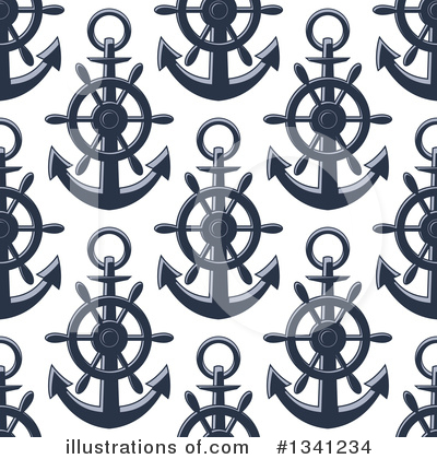Royalty-Free (RF) Anchor Clipart Illustration by Vector Tradition SM - Stock Sample #1341234