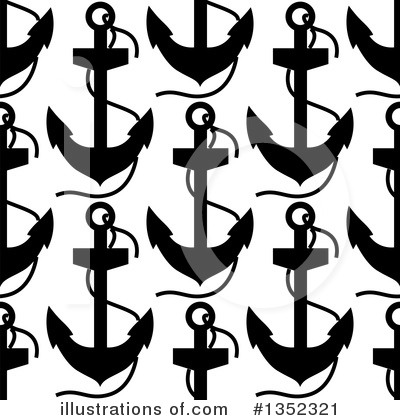 Royalty-Free (RF) Anchor Clipart Illustration by Vector Tradition SM - Stock Sample #1352321