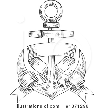 Royalty-Free (RF) Anchor Clipart Illustration by Vector Tradition SM - Stock Sample #1371298