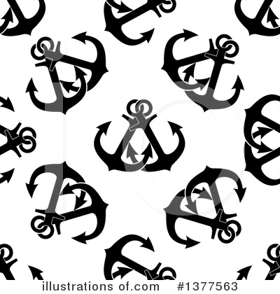 Royalty-Free (RF) Anchor Clipart Illustration by Vector Tradition SM - Stock Sample #1377563